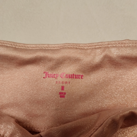 Juicy Couture Pink Shimmery Leggings - Picture 4 of 7